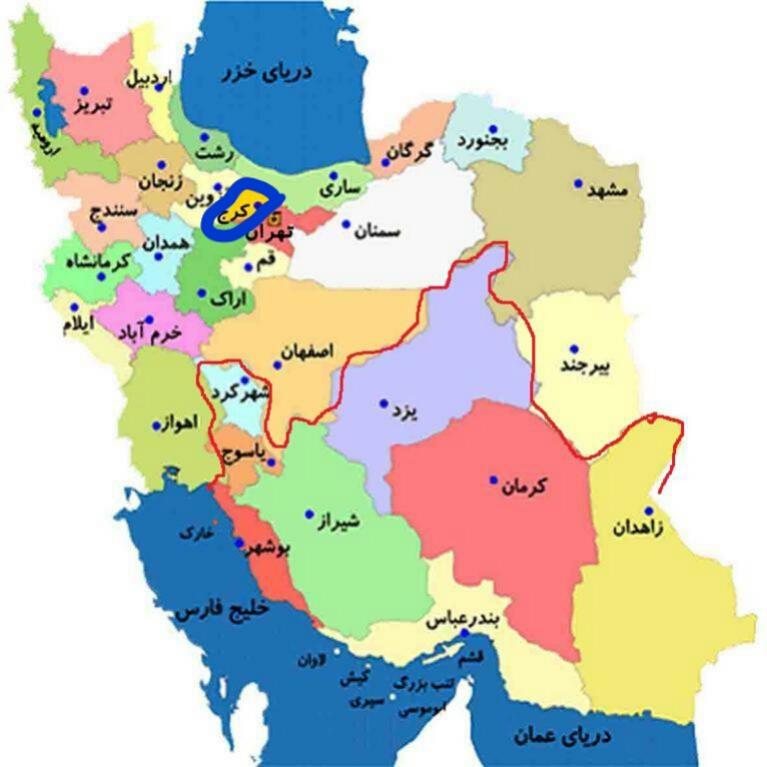 قدیمی ترین نقشه ایران نرگس23