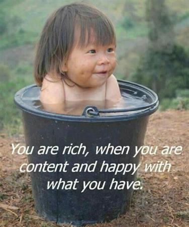 وقتی با داشته هاتون می تونین احساس خوشحالی کنید، شما ثروتمندین...! رها5495